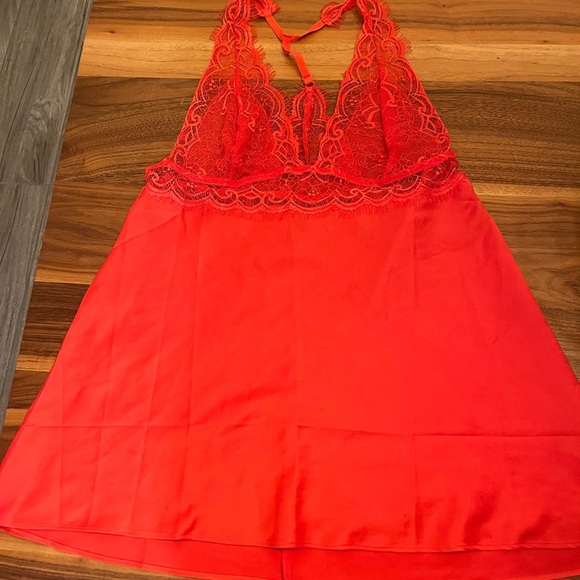 Adore me red Zandy chemise M - Picture 7 of 7